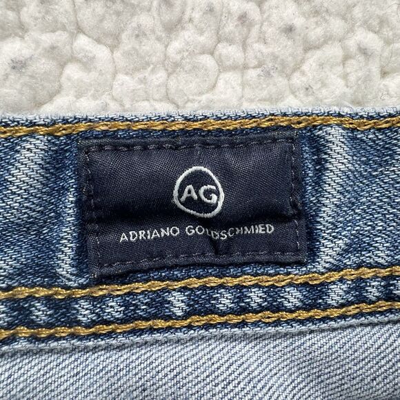 AG Adriano Goldschmied The Graduate Jeans Men's 36x34 Actual 35x31 Casual Grunge - Picture 5 of 10